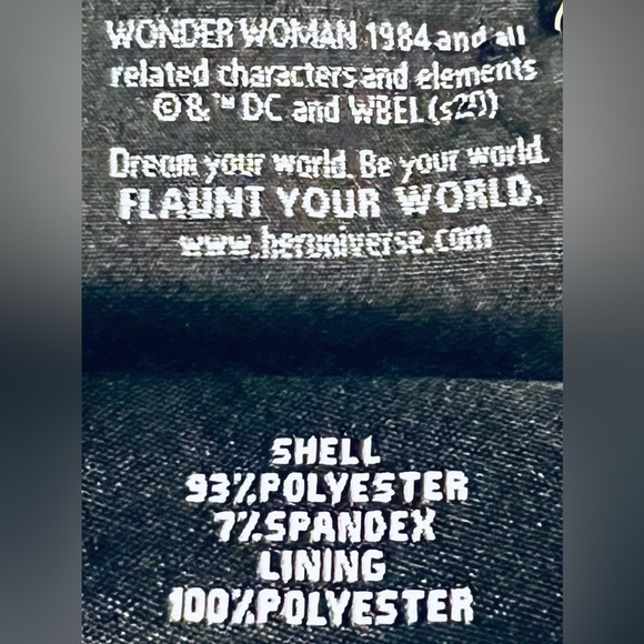 New with Tags Universe Wonder Woman 1984 Snake Print Crop Motto Jacket Size 3XL - Picture 11 of 11